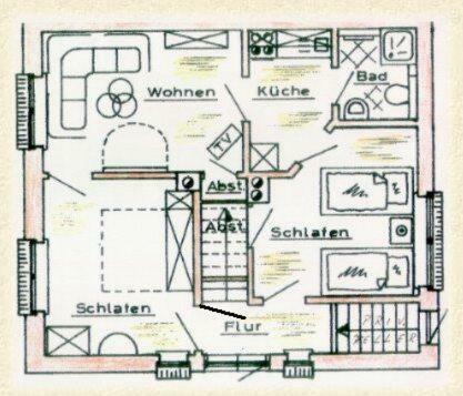 Landjägerhaus am Südstrand - Wohnung 1 + 3 Wyk auf Föhr Exterior foto